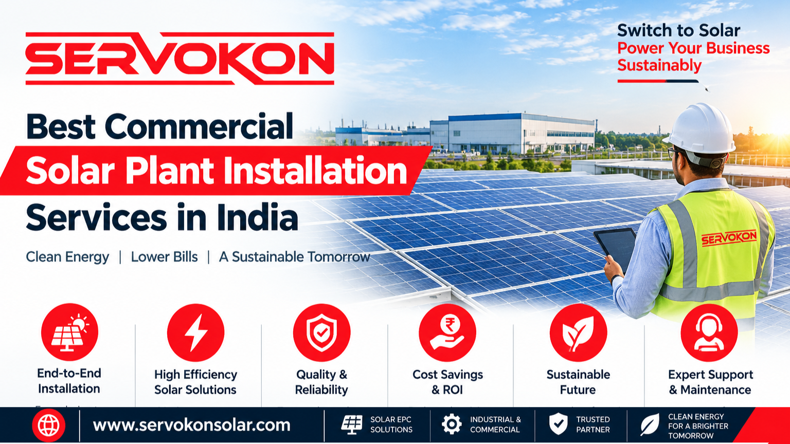 Best Commercial Solar Plant Installation Services in India